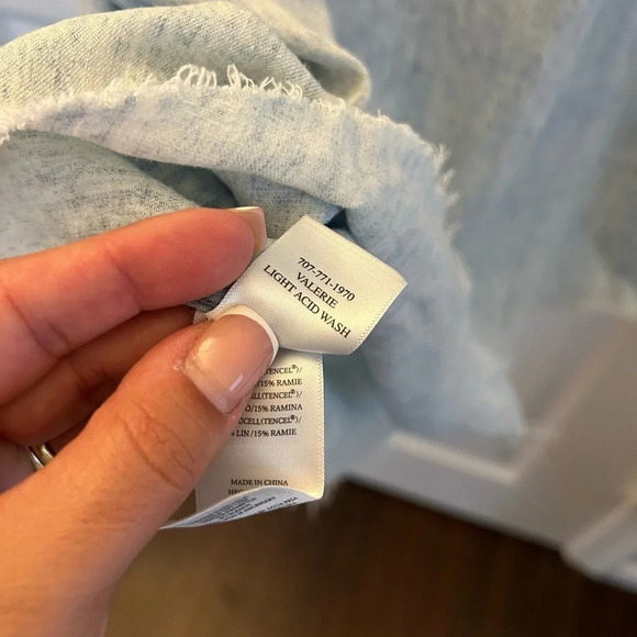 Rails Valerie Raw Hem Shirtdress - Sz s - Picture 8 of 8